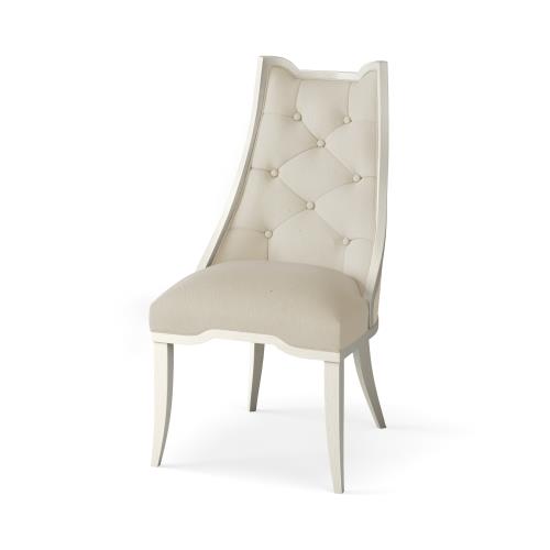 Logan Dining Chair-Antique White-COM