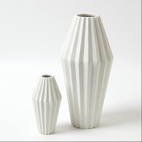 Milos Vase-Matte White