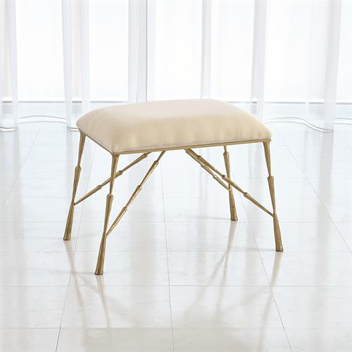 Spike Bench with Muslin Cushion