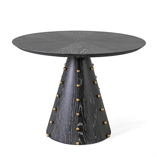 Spheres Center Table-Ebony Cerused Oak Spheres Center Table-Ebony Cerused Oak
