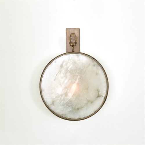 Anya Wall Sconce-Black/Bronze