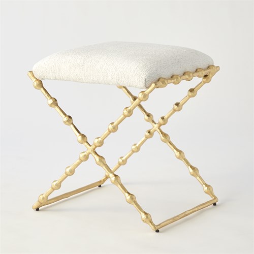 Elder Bench-Gold Leaf