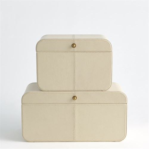 Curved Corner Box-Ivory