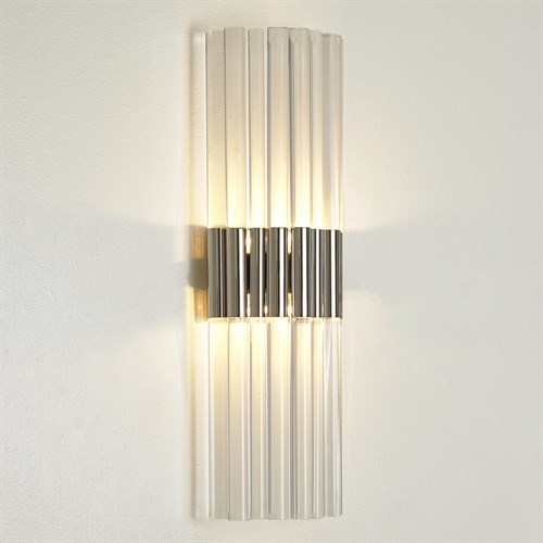 Acrylic Sconce-Nickel-HW