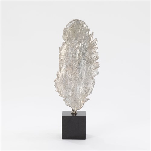 Feather Quill Sculpture-Silver