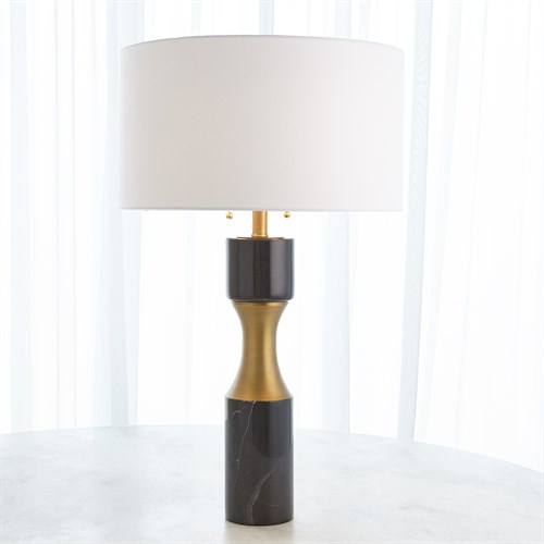 Marble Cinch Lamp-Black