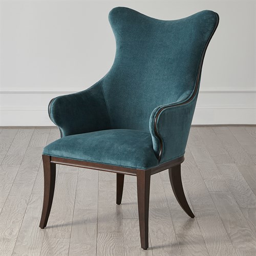 Evelyn Chair-Dragonfly Velvet