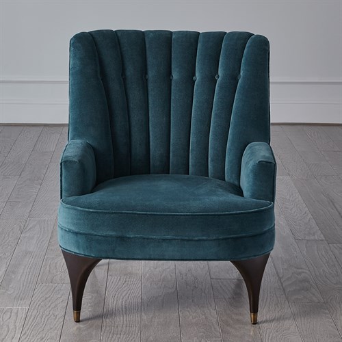 Duncan Chair-Dragonfly Velvet