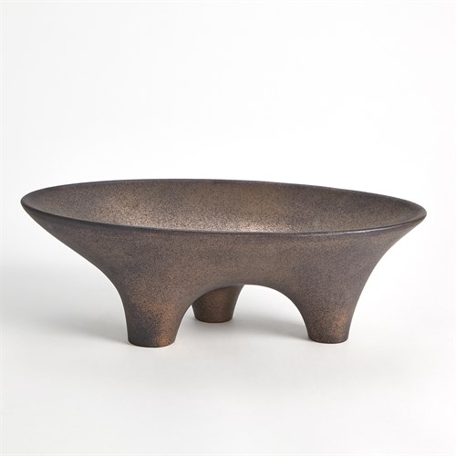 Opus Triple Leg Bowl-Bronze