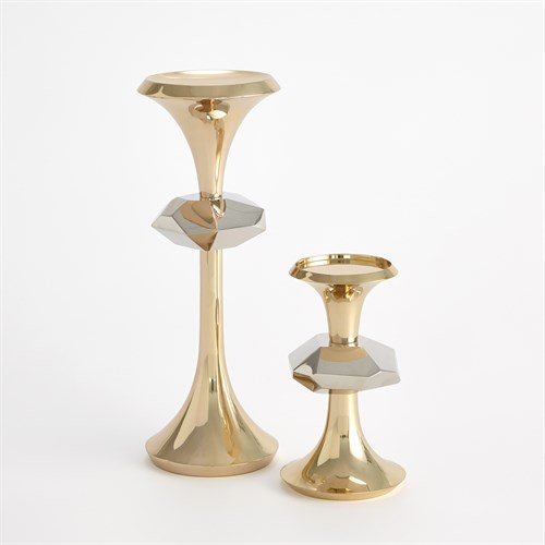 Gabriel Brass Candle Holders