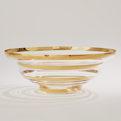 Saturn Bowl-Gold