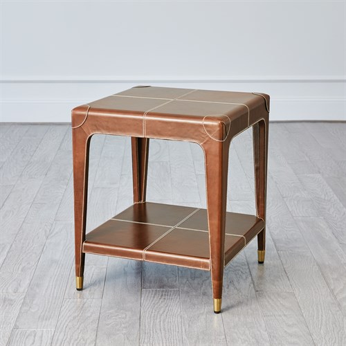 Emporium Home Tiburtina End Table-Saddle Emporium Home Tiburtina End Table-Saddle