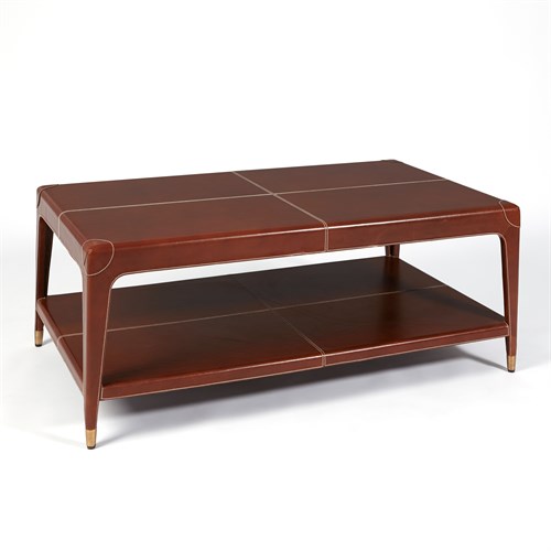 Emporium Home Tiburtina Cocktail Table-Saddle