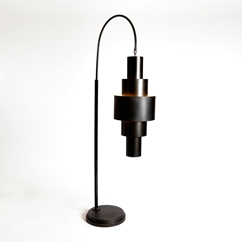 Babylon Floor Lamp-Bronze