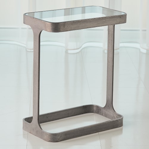 Saddle Table-Natural Iron Saddle Table-Natural Iron
