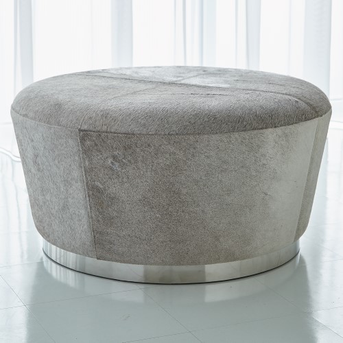 Tapered Ottoman-Grey Hairon