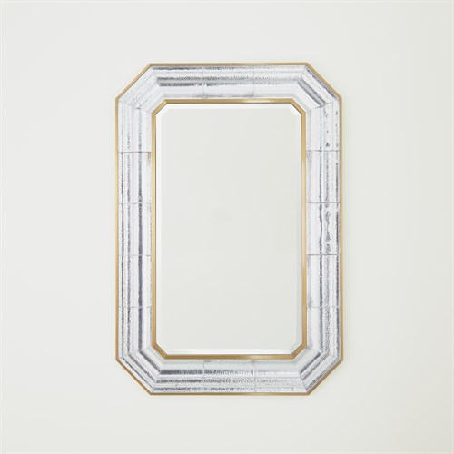 Cast Glass Mirror