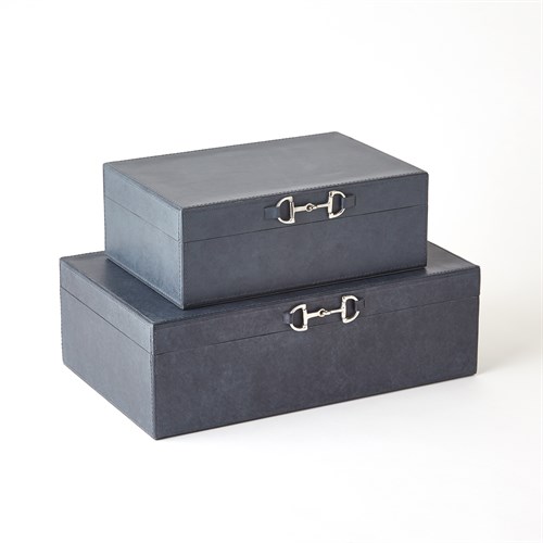 Stirrup Detail Box-Blue Wash