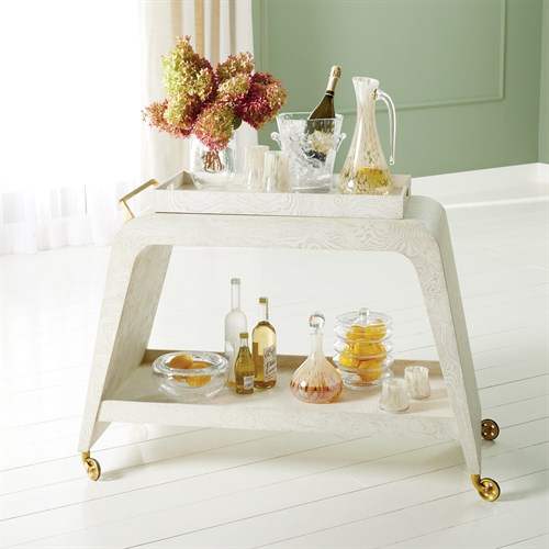 Baxter Bar Cart & Tray