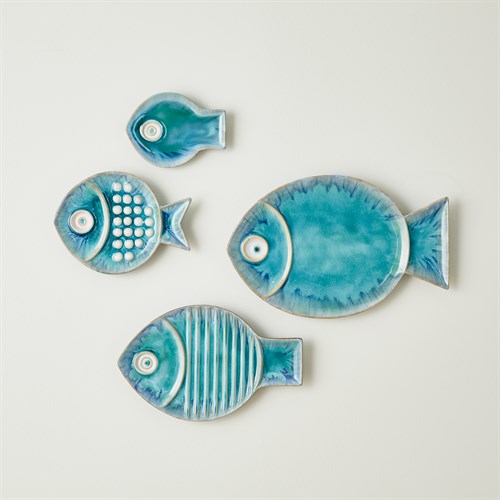 Blue Fish Plate