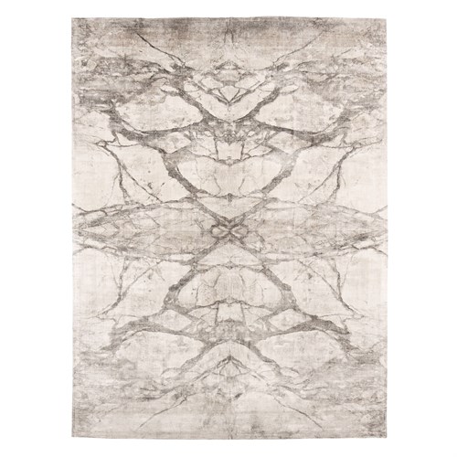 Mirror Match Marble Rug-Neutrals