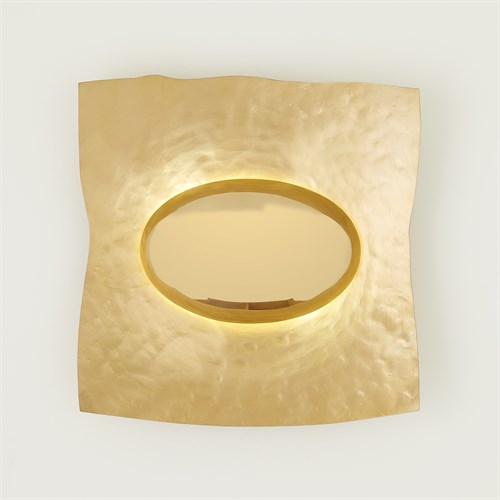 Sunrise Wall Sconce-Brass-HW