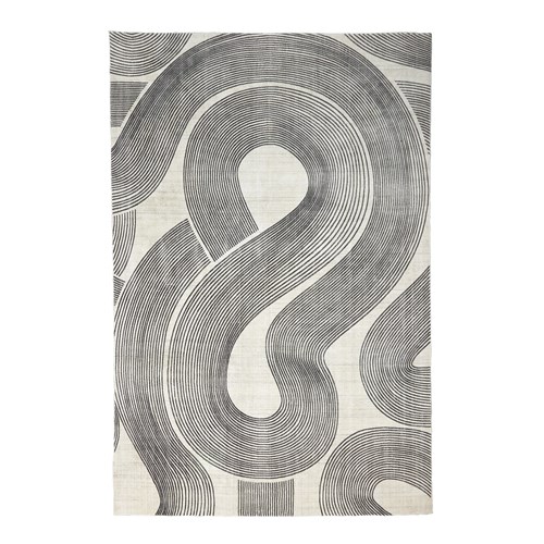 Wander Rugs-Cream/Charcoal