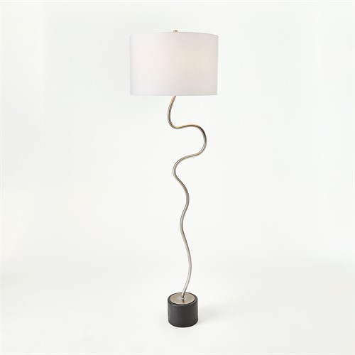 Loop Floor Lamp-Gunmetal