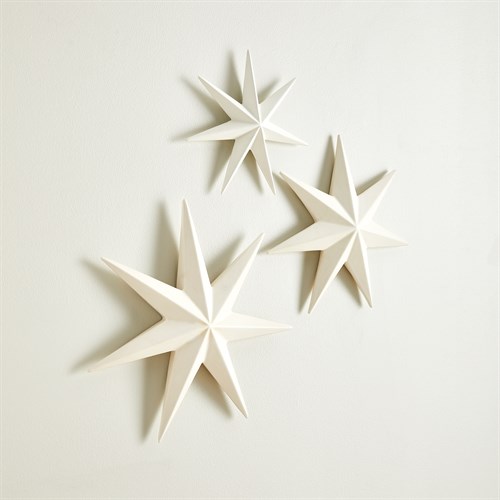 Stellar Wall Stars-Matte White