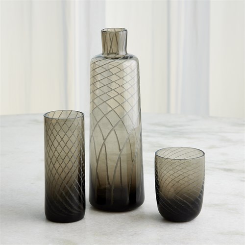 Swirl Barware Collection-Grey