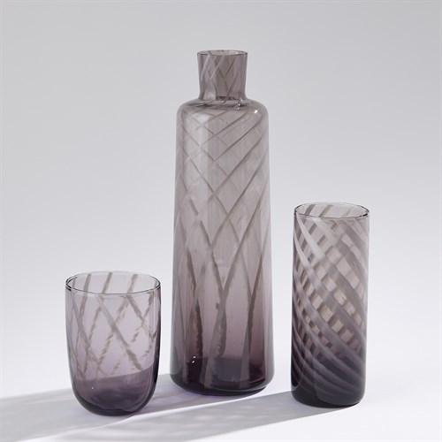 Swirl Barware-Purple