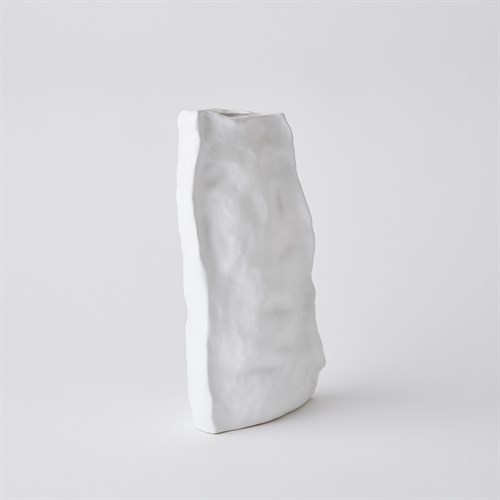 Crumpled Vases-White