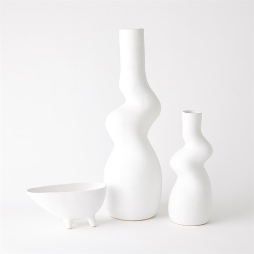Crooked Vases-White