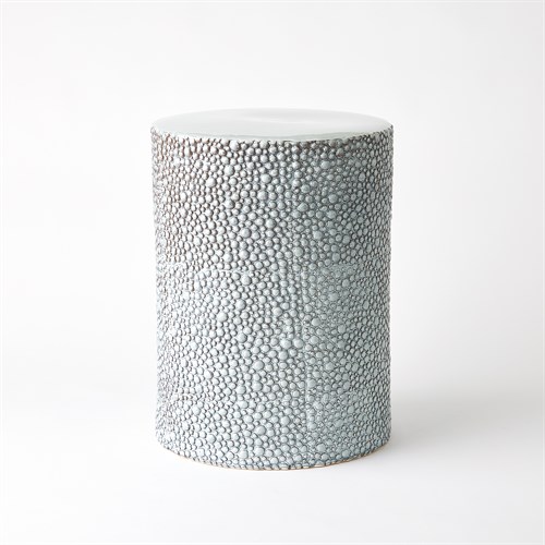 Pebble Stool-Shiny Blue/White Pebble Stool-Shiny Blue/White