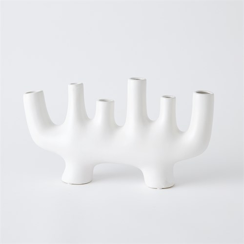 Abra Vase-White