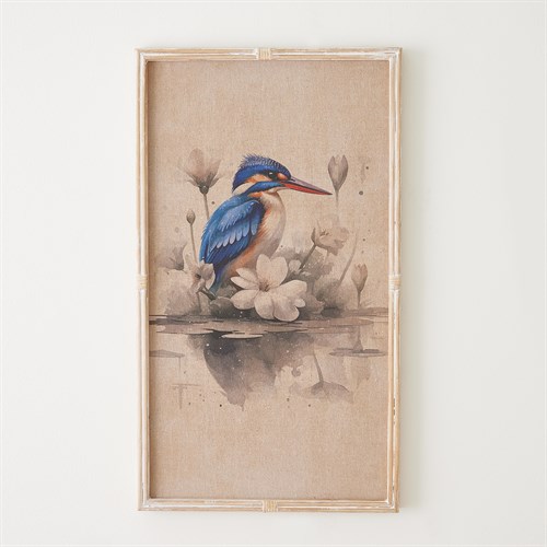 Blue Kingfisher Wall Art