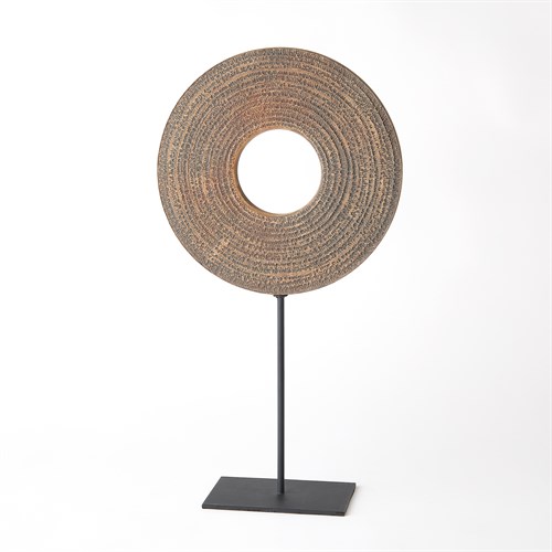 Clayey Rock Sculpture-Rust Red Clayey Rock Sculpture-Rust Red