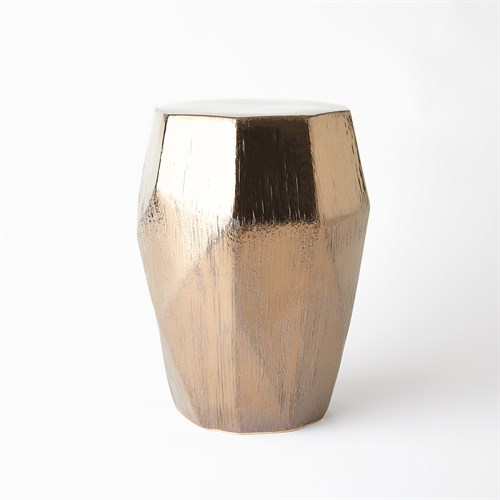 Origami Garden Stool-Bronze Origami Garden Stool-Bronze