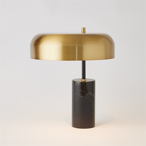 Dome Table Lamp-Gold/Black Dome Table Lamp-Gold/Black
