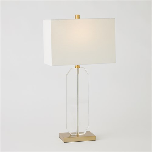 Crystal Table Lamp-Gold Crystal Table Lamp-Gold