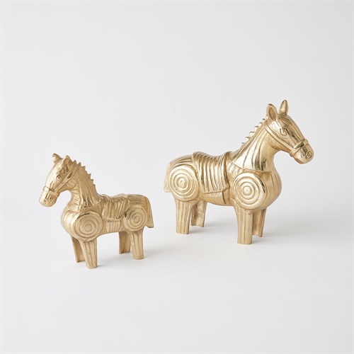 Funny Fig Horses-Gold Funny Fig Horses-Gold