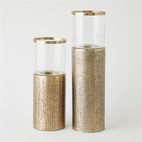 Textured Hurricanes-Antique Brass