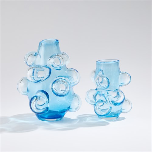 Bubbled Vases-Blue