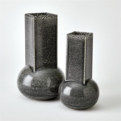 Crocus Vases-Reactive Black