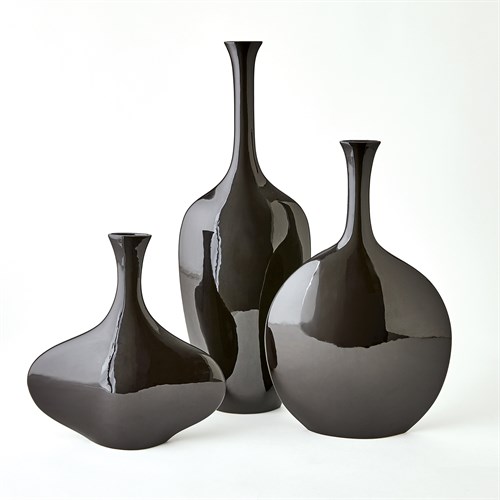 Silhouette Vases-Black