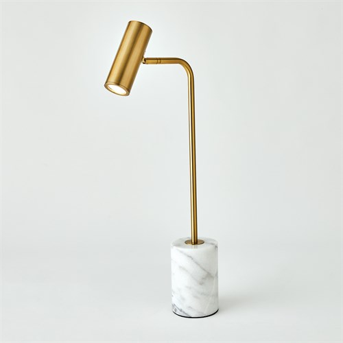 Spotlight Table Lamp-Brass