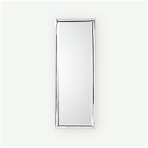 Bennett Floor Mirror-Nickel