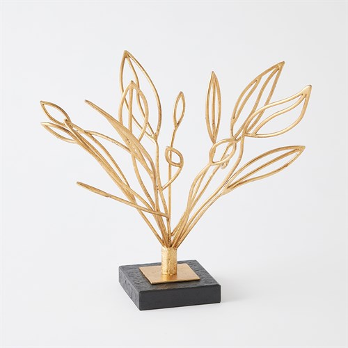 Windswept Sculpture-Gold Leaf