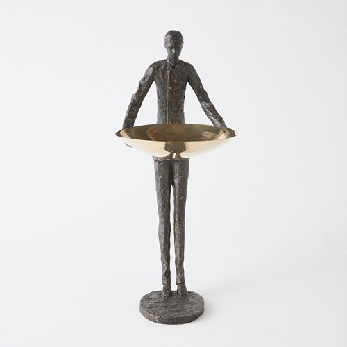 Wooster Sculpture-Bronze w/Brass Plate