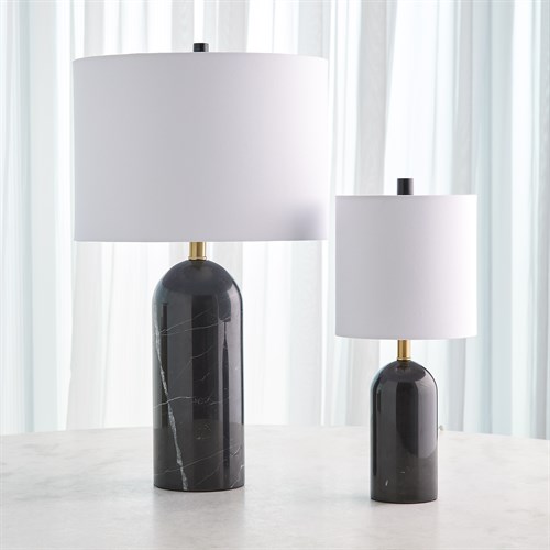 Callanish Marble Lamps-Black